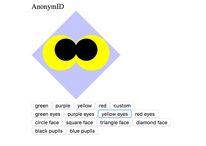 AnonymID – screenshot 1