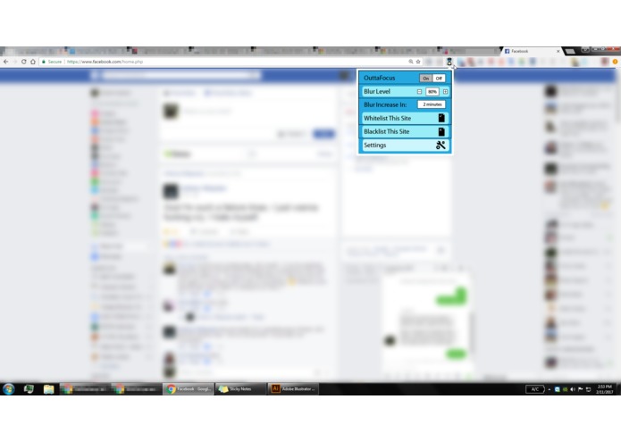 OuttaFocus – screenshot 1