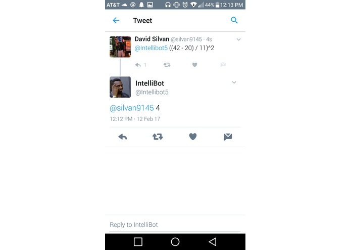 IntelliBot – screenshot 3