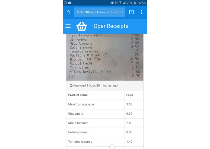 Open Receipts – screenshot 3