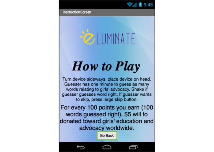 Eluminate App – screenshot 2