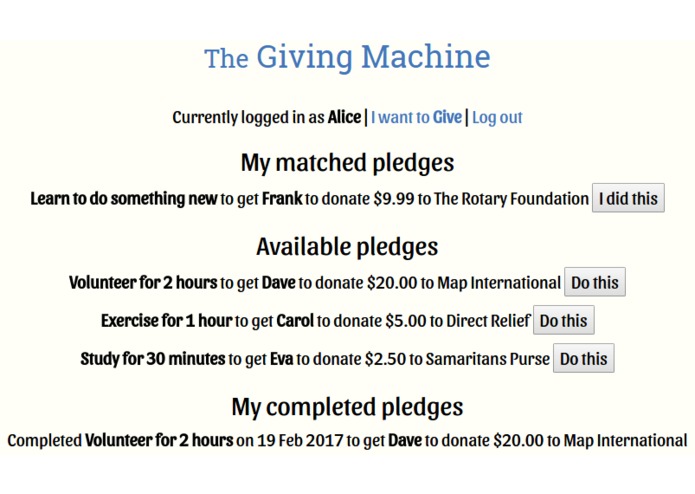 The Giving Machine – screenshot 3