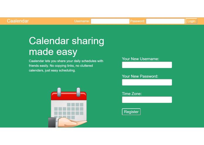 Caalendar – screenshot 1