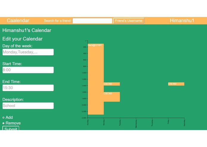 Caalendar – screenshot 2