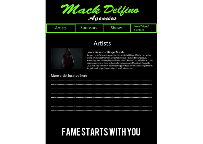 Mack Delfino Agencies Website - Table 7 – screenshot 2