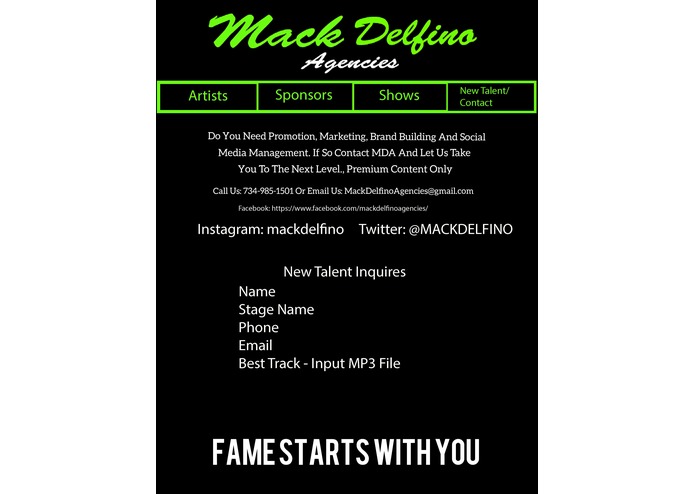 Mack Delfino Agencies Website - Table 7 – screenshot 4