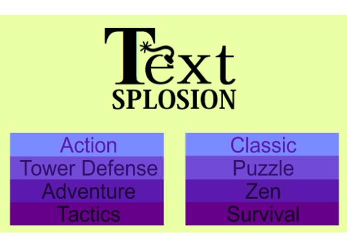 Textsplosion! – screenshot 1
