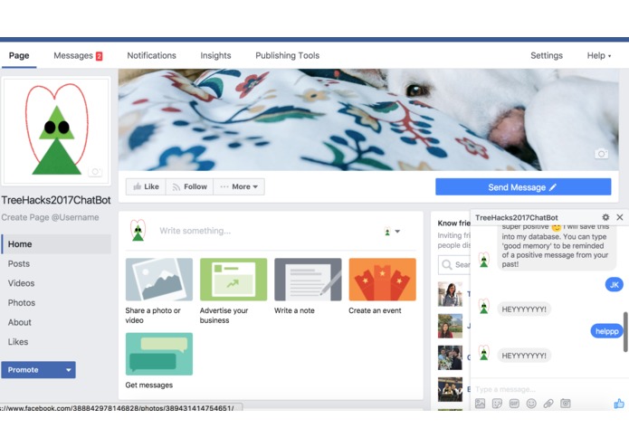 ListenerBot – screenshot 1