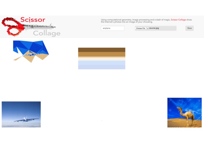 Scissor Collage – screenshot 1