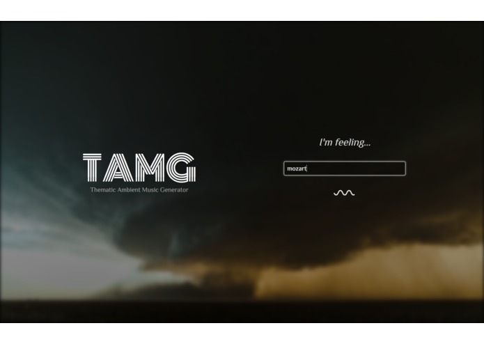Thematic Ambient Music Generator(TAMG) – screenshot 2