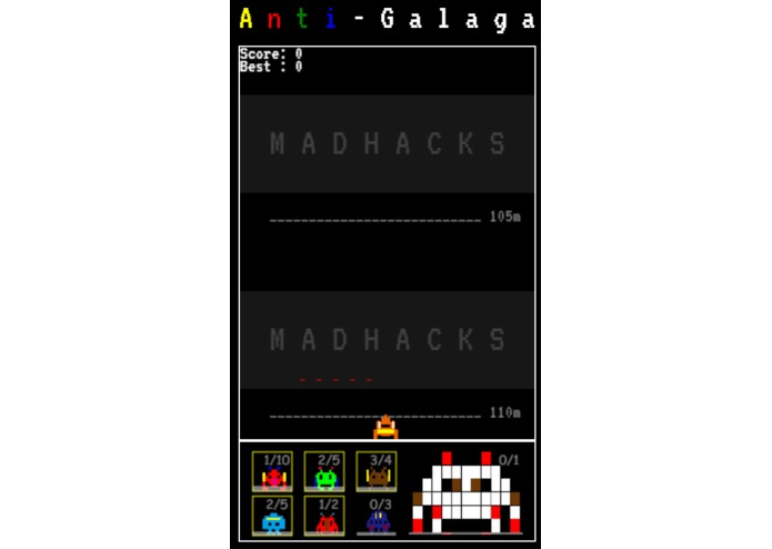 Anti-Galaga – screenshot 1