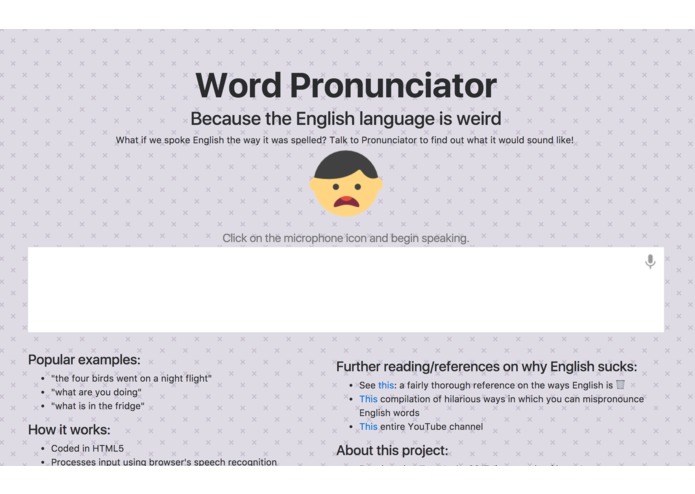 Word Pronunciator – screenshot 1