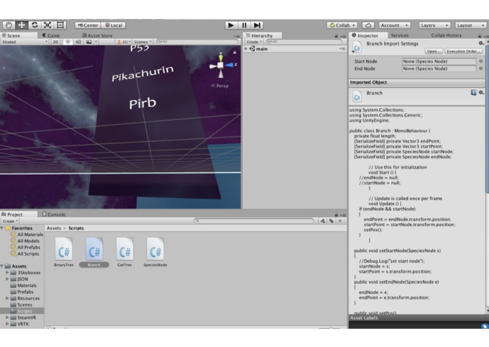 PhyloForest – screenshot 1