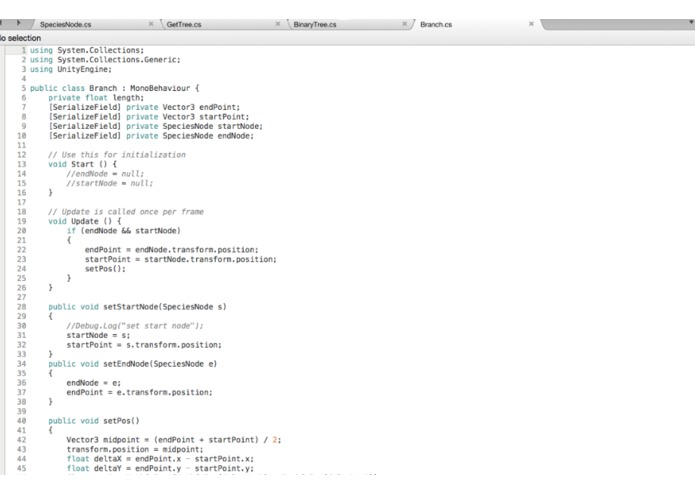 PhyloForest – screenshot 4