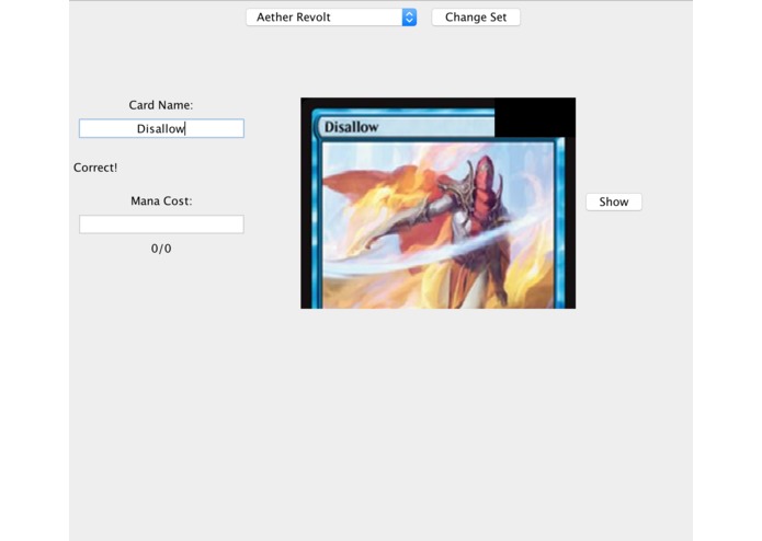MTG Quiz App – screenshot 2