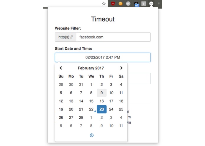 Timeout – screenshot 1