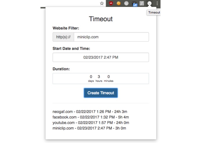 Timeout – screenshot 2