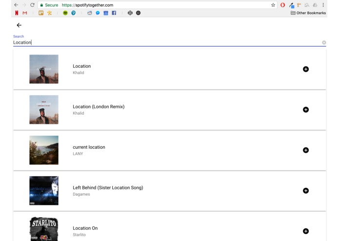 Spotify Together - Table 5c – screenshot 1