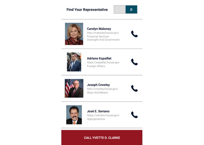 CallGov – screenshot 1