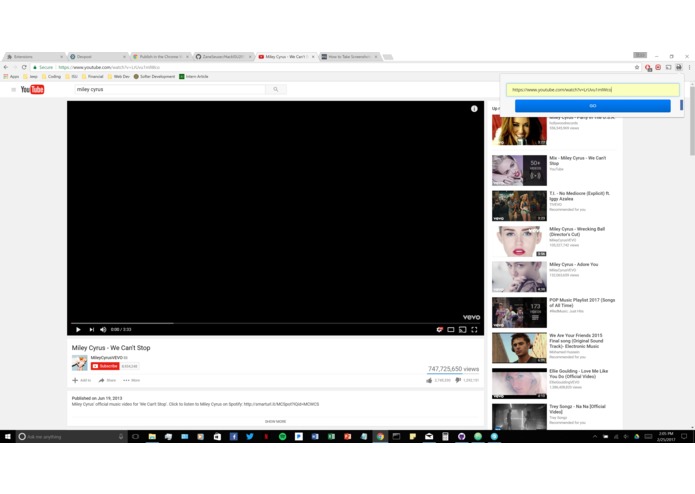 YouTube to MP3 Chrome Extension – screenshot 2