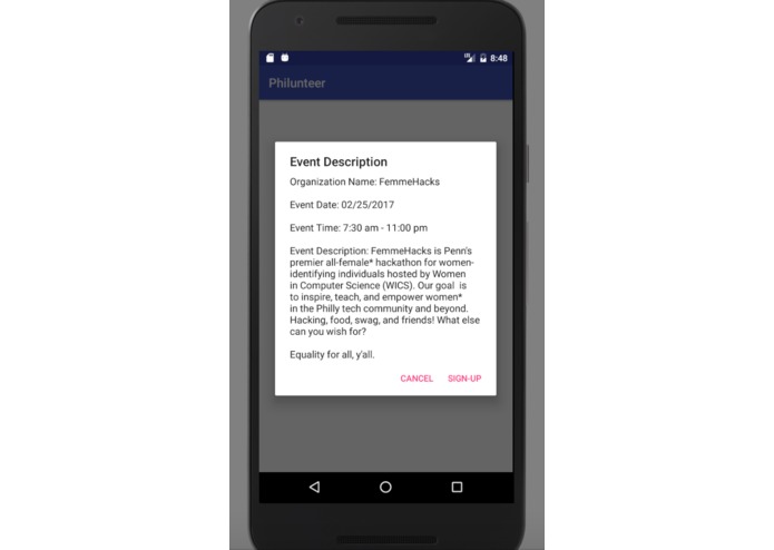 Philunteer – screenshot 3