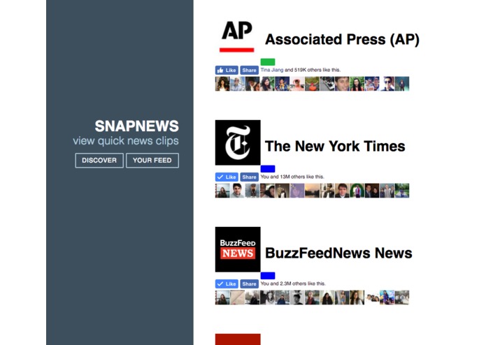 snapnews – screenshot 1