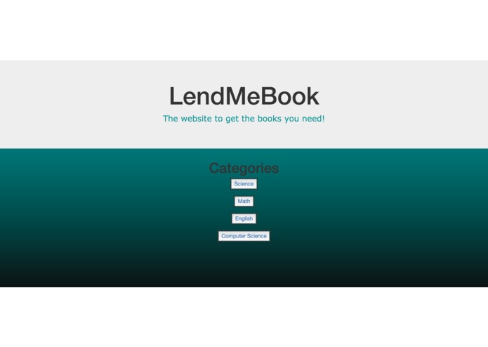 LendMeBook – screenshot 1