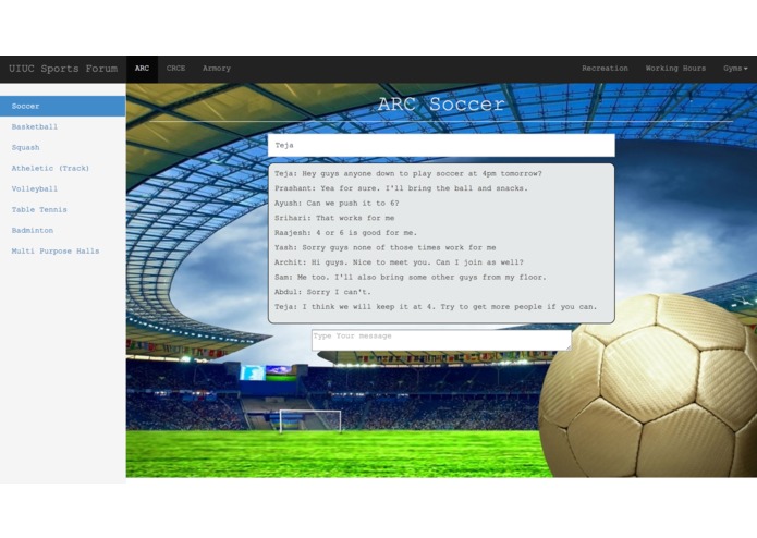 UIUC Sports Chat – screenshot 4