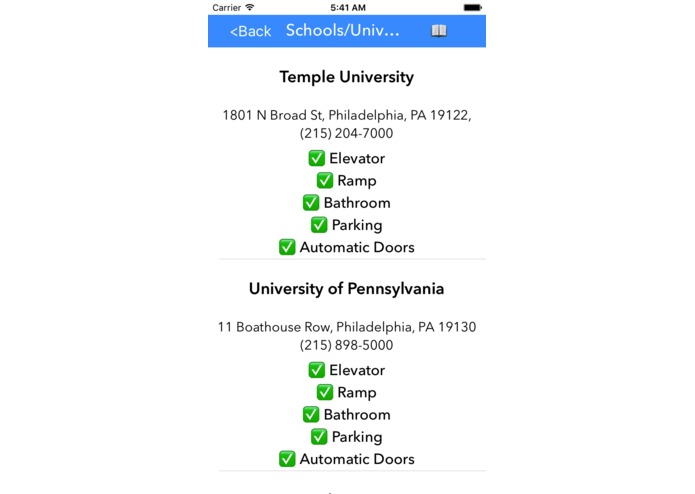 Access4All – screenshot 2