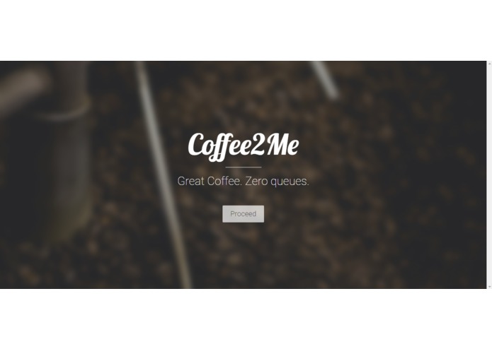 Coffee2Me – screenshot 1