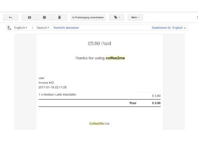 Coffee2Me – screenshot 7