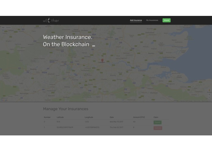 wEther – screenshot 1