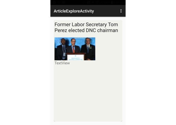 Newswipr – screenshot 1