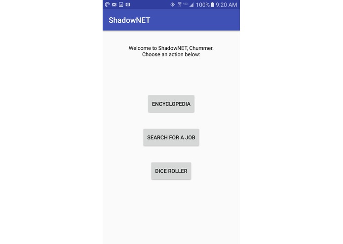 ShadowNET – screenshot 1