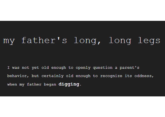 "My Father's Long Long Legs" Story Messenger Bot – screenshot 2