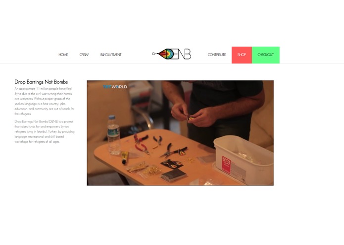 Drop Earrings Not Bombs – screenshot 1