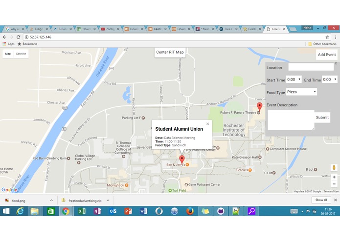 Free Food Finder – screenshot 2