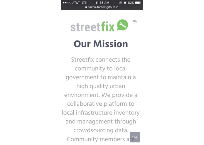 StreetFix – screenshot 1
