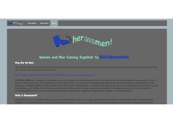 Kick HERassMENt – screenshot 4