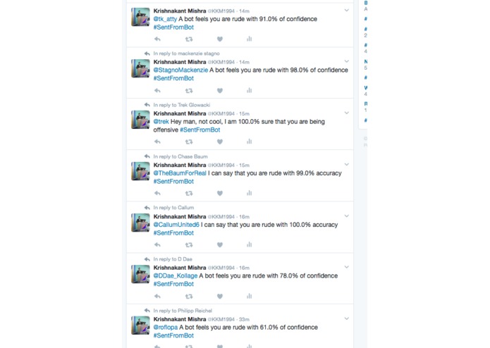 HaterDetector – screenshot 2