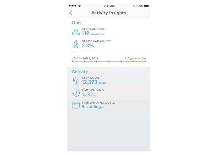 Quell Wearable Pain Relief Technology – screenshot 20