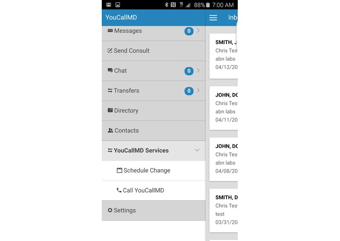 YouCallMD - COMS (Cognitive On-Call Messaging System) – screenshot 3
