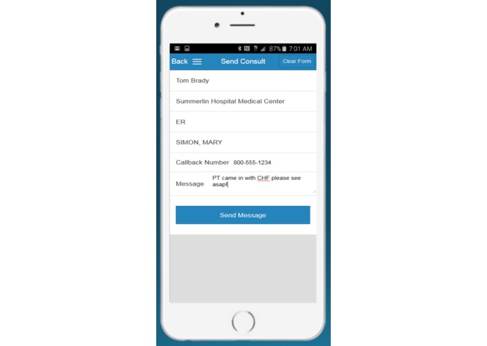 YouCallMD - COMS (Cognitive On-Call Messaging System) – screenshot 4