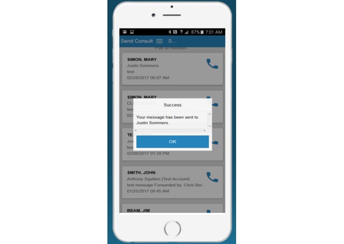 YouCallMD - COMS (Cognitive On-Call Messaging System) – screenshot 5