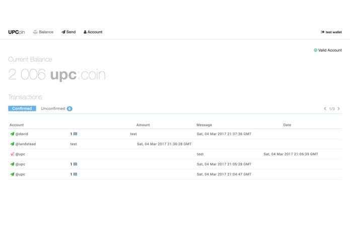 UPCoin – screenshot 2
