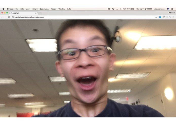 ICantBelieveThisDomainIsntTaken.com – screenshot 1