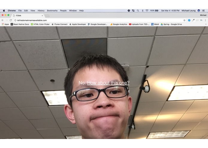 IsThisDomainNameAvailable.com – screenshot 1