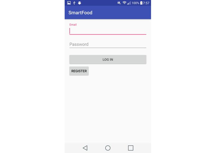 SmartFood – screenshot 1