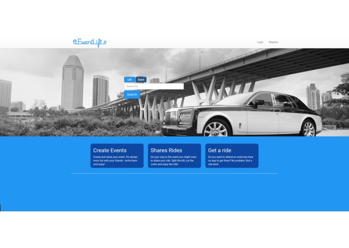 EventLift – screenshot 1