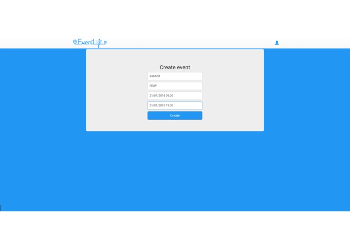 EventLift – screenshot 2